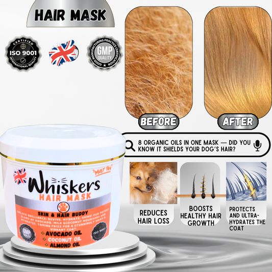 Whiskers Pet Hair Mask / Mango Panna Cota