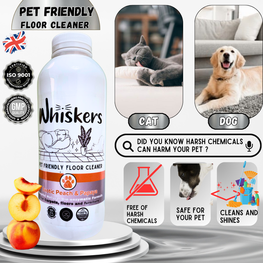 Whiskers Pet Friendly Floor Cleaner / Exotic Peach & Papaya