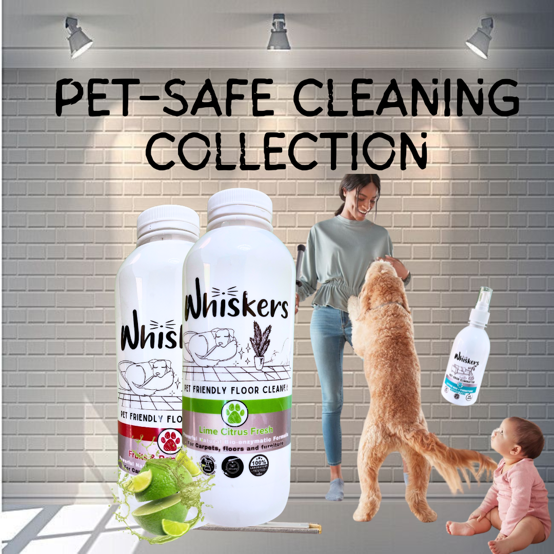 Dog & Cat Urine Odor Eliminator & Pet-Safe Cleaning Collection
