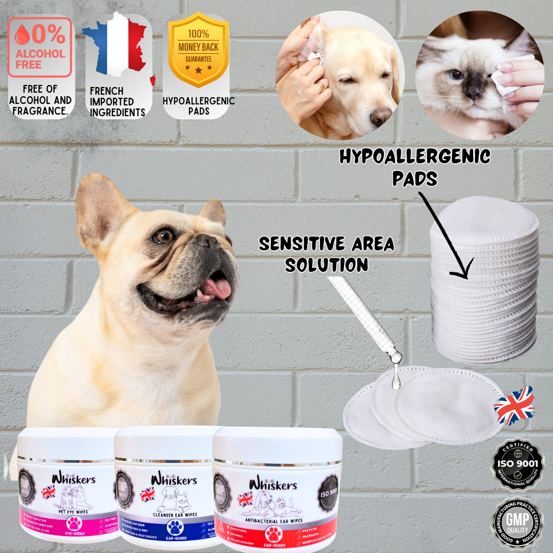 Hypoallergenic Dog & Cat  Ear Wipes