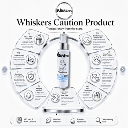 Whiskers Pet Perfume – Ocean Breeze for Dogs & Cats