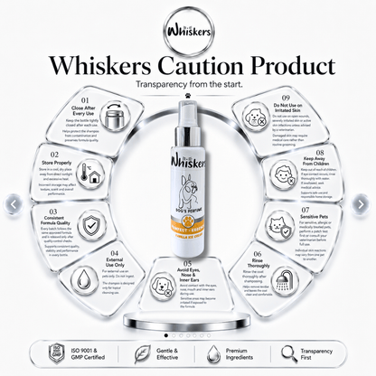 Whiskers Pet Perfume –Vanilla Ice Cream for Dogs & Cats