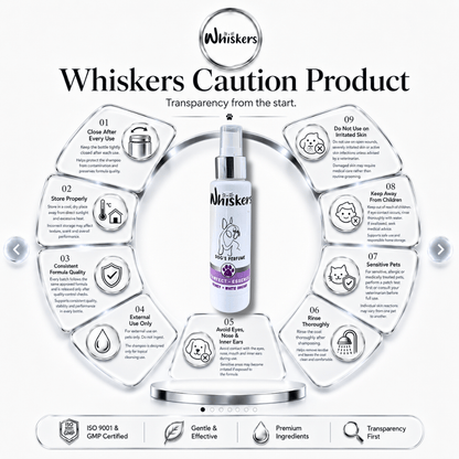 Whiskers Pet Perfume – Fig + White Orchid for Dogs & Cats