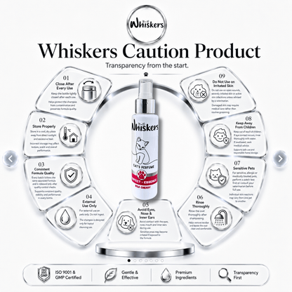 Whiskers Pet Perfume – Wild Cherry for Dogs & Cats