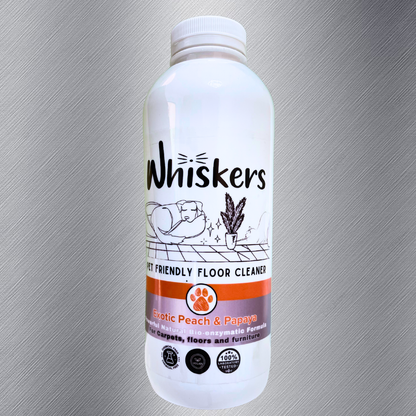 Whiskers Pet Friendly Floor Cleaner – Exotic Peach & Papaya for Homes with Dogs & Cats