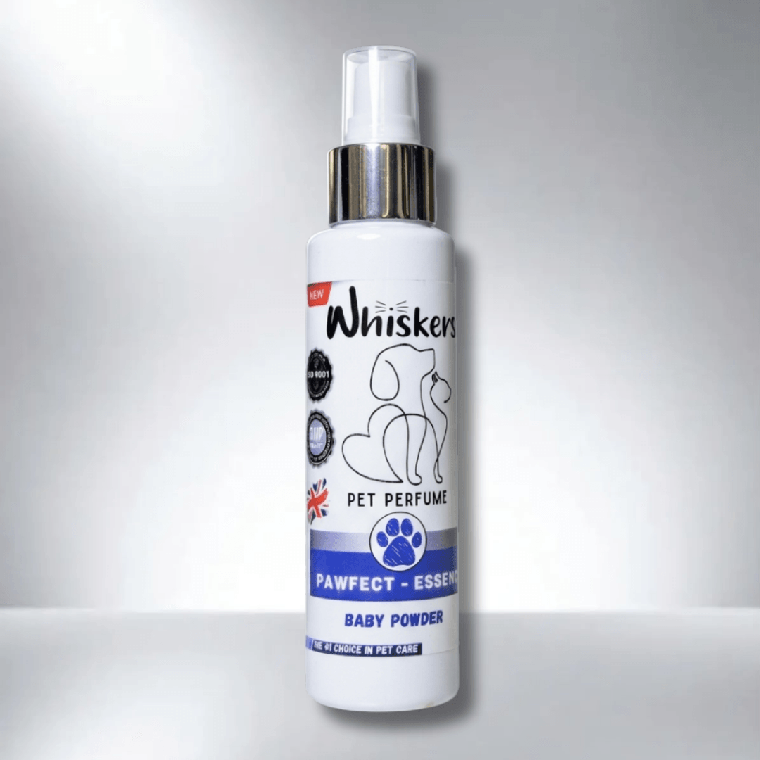 Whiskers Pet Perfume – Baby Powder for Dogs & Cats
