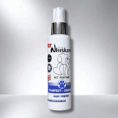 Whiskers Pet Perfume – Baby Powder for Dogs & Cats