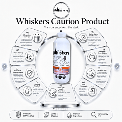 Whiskers Pet Friendly Floor Cleaner – Exotic Peach & Papaya for Homes with Dogs & Cats