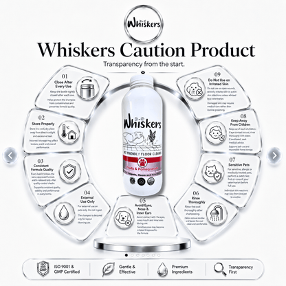 Whiskers Pet Friendly Floor Cleaner – Fruits & Pomegranate for Homes with Dogs & Cats