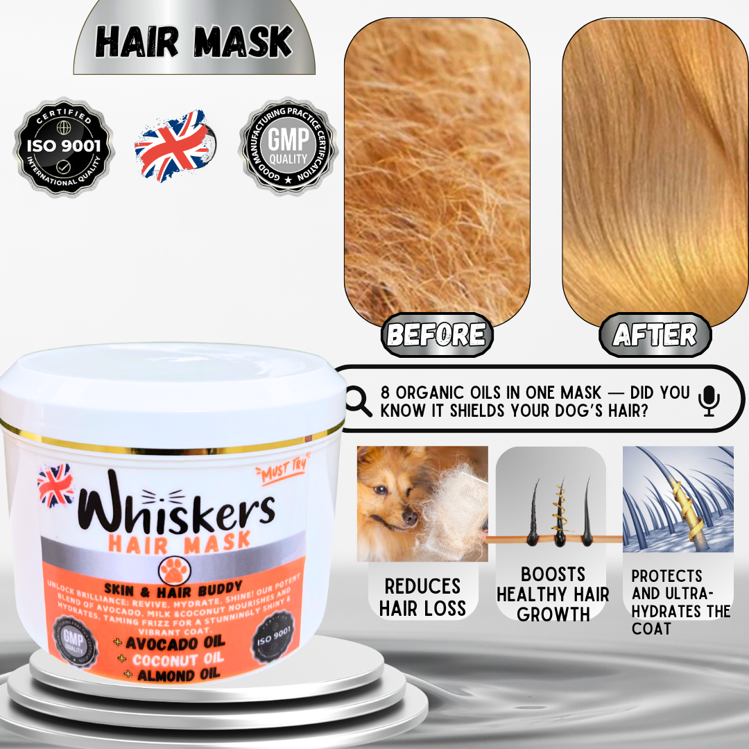 Whiskers Pet Hair Mask / Mango Panna Cota