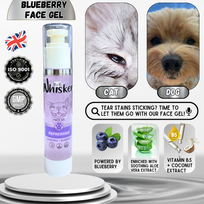 Whiskers Face Gel Blueberry - Whiskers 