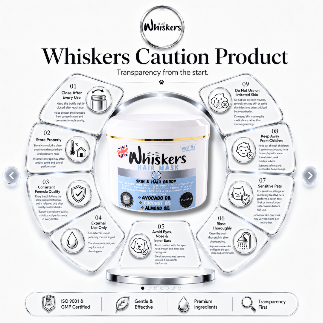 Whiskers Pet Hair Mask – Comfort for Dogs & Cats – product image 5