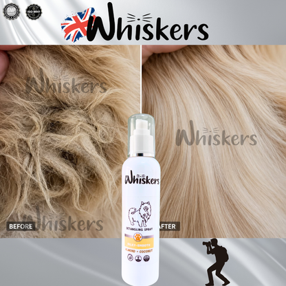 Whiskers Detangling Coconut Spray for Dogs & Cats
