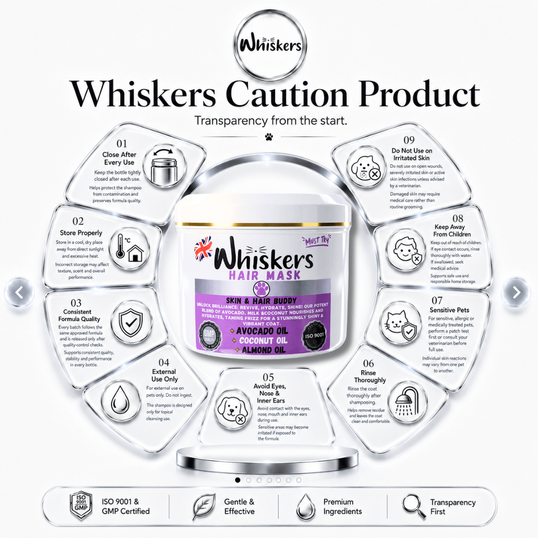 Whiskers Pet Hair Mask – Avocado & Milk for Dogs & Cats – product image 5