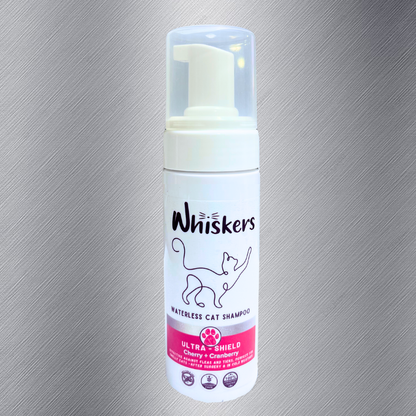 Whiskers Cat Foam Shampoo/  Cherry + Cranberry