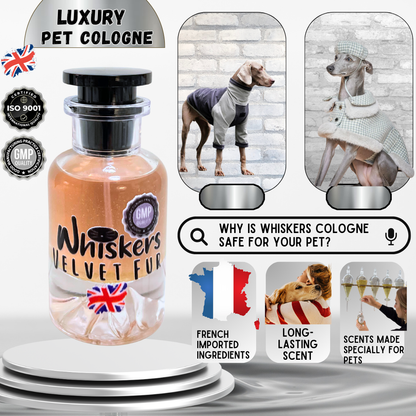 Whiskers Luxury Pet Cologne – Velvet Furr for Dogs & Cats