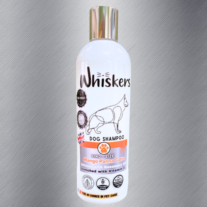 Whiskers King Size Dog Shampoo/ Mango Panna Cota