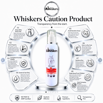 Whiskers Soft Touch Spray – Mango Panna Cotta for Dogs & Cats
