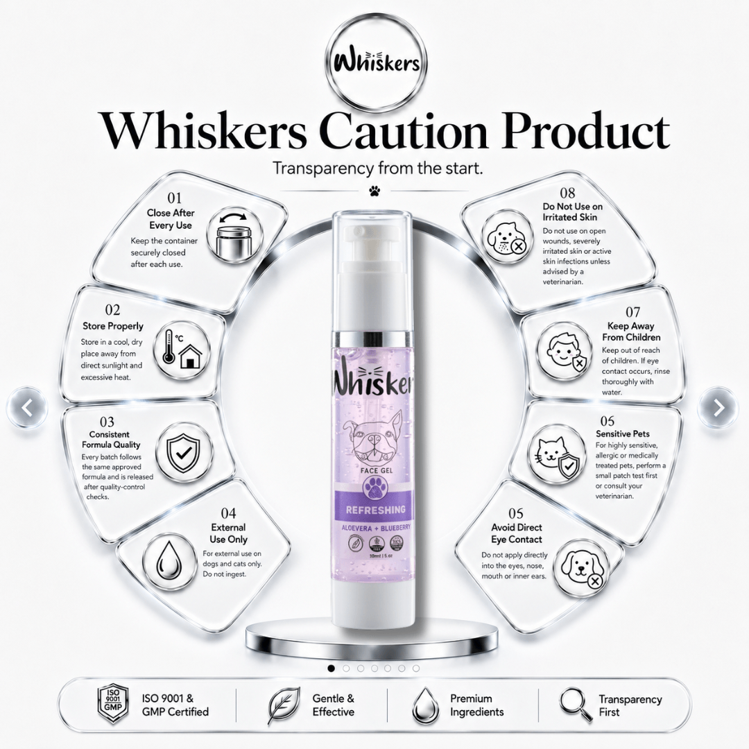 Whiskers Face Gel – Blueberry for Dogs & Cats – product image 4