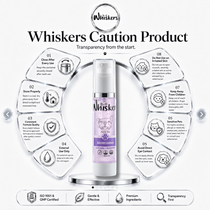 Whiskers Face Gel – Blueberry for Dogs & Cats – product image 4