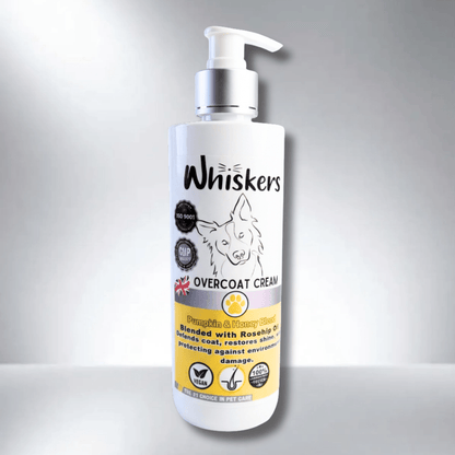 Whiskers Dogs & Cats Conditioner Over Coat Cream – Honey Pumpkin 450 ML