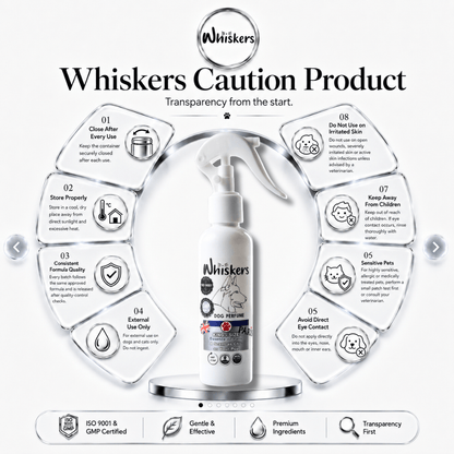 Whiskers King Size Perfume – Paris Scent for Dogs & Cats