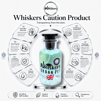 Whiskers Luxury Pet Cologne – Urban Pet for Dogs & Cats