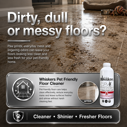 Whiskers Pet Friendly Floor Cleaner – Fruits & Pomegranate for Homes with Dogs & Cats