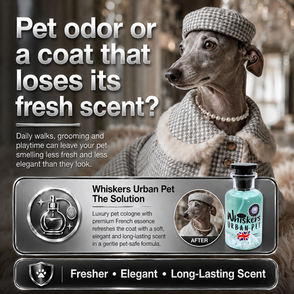 Whiskers Luxury Pet Cologne – Urban Pet for Dogs & Cats