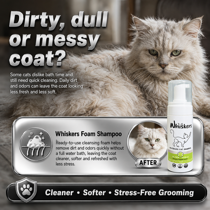 Whiskers Foam Shampoo – Mango Panna Cotta for Dogs & Cats – product image 2