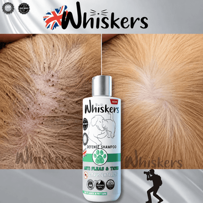 Whiskers Anti Fleas & Ticks Shampoo for Dogs & Cats 450 ML – product image 5