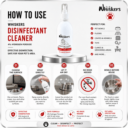 Whiskers Disinfectant Cleaner for Homes with Dogs & Cats – product image 3