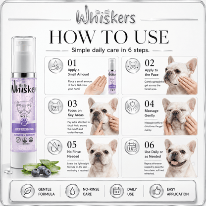 Whiskers Face Gel – Blueberry for Dogs & Cats – product image 3