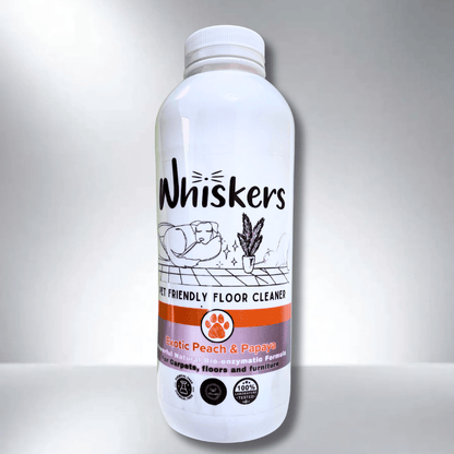 Whiskers Pet Friendly Floor Cleaner – Exotic Peach & Papaya for Homes with Dogs & Cats
