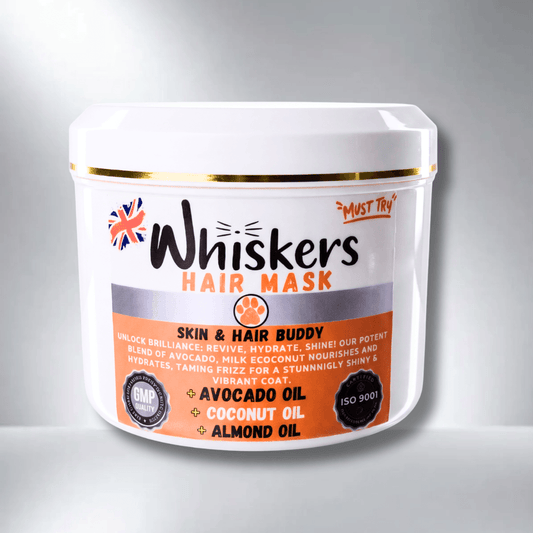 Whiskers Pet Hair Mask – Mango Panna Cota for Dogs & Cats