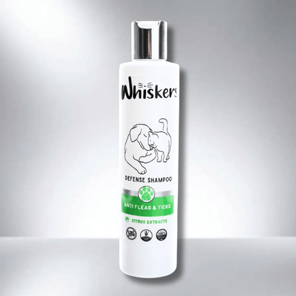 Whiskers Anti Fleas & Ticks Shampoo for Dogs & Cats