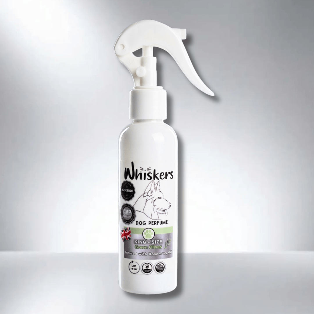 Whiskers King Size Perfume – Green Olives Scent for Dogs & Cats