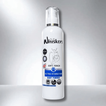 Whiskers Soft Touch Spray – Baby Powder for Dogs & Cats