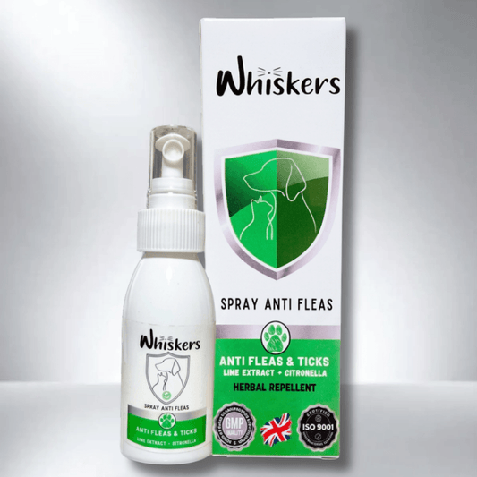 Whiskers Herbal Anti Fleas Spray for Dogs & Cats